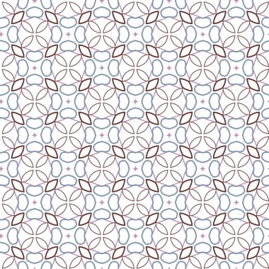 Modern geometrik vektör tasarımı, kusursuz desen çizimi