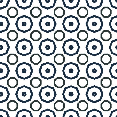 Modern geometrik vektör tasarımı, kusursuz desen çizimi