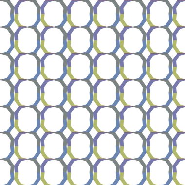 Modern geometrik vektör tasarımı, kusursuz desen çizimi