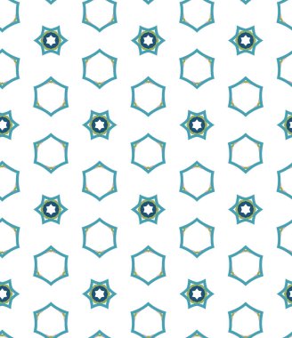 Modern geometrik vektör tasarımı, kusursuz desen çizimi