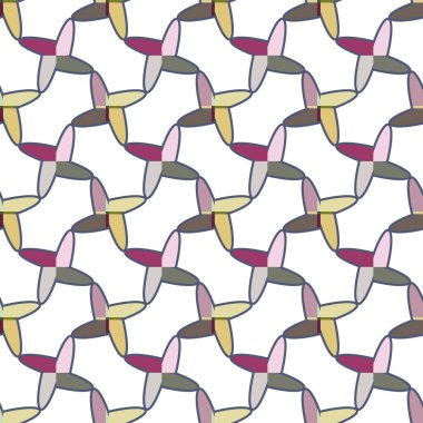 geometrik desen vektör çizim