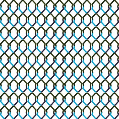 Modern geometrik vektör tasarımı, kusursuz desen çizimi