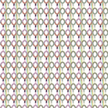 Modern geometrik vektör tasarımı, kusursuz desen çizimi