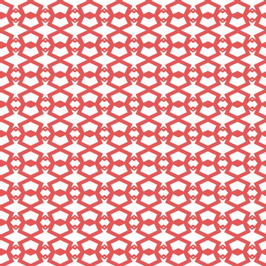 Modern geometrik vektör tasarımı, kusursuz desen çizimi