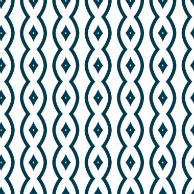 Modern geometrik vektör tasarımı, kusursuz desen çizimi