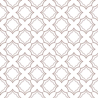 Modern geometrik vektör tasarımı, kusursuz desen çizimi