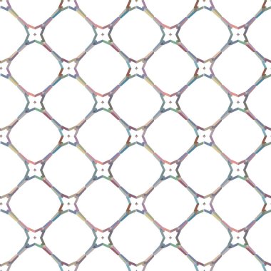 Modern geometrik vektör tasarımı, kusursuz desen çizimi
