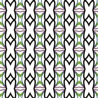 Soyut geometrik şablonun vektör çizimi