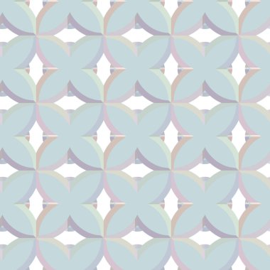 Kusursuz geometrik süslemeli vektör deseni