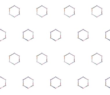 Soyut geometrik şablonun vektör çizimi