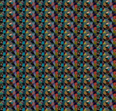 geometrik süsleme tarzında soyut arkaplan dokusu, pürüzsüz tasarım deseni