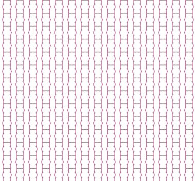 Modern geometrik vektör tasarımı, kusursuz desen çizimi