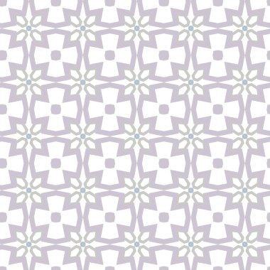 geometrik süsleme biçiminde kusursuz vektör deseni