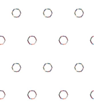 Geometrik şekilli kusursuz desen vektör çizimi