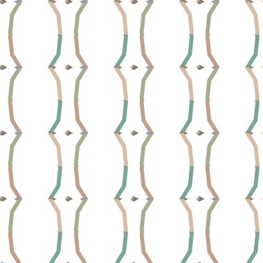 Modern geometrik vektör tasarımı, kusursuz desen çizimi