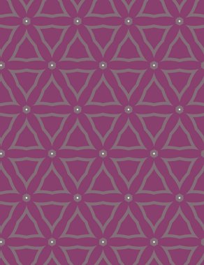 Geometrik şekilli kusursuz desen vektör çizimi