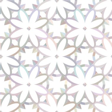 Soyut geometrik şablonun vektör çizimi