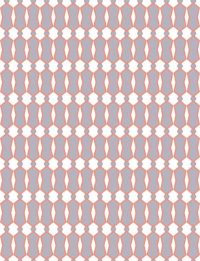 Kusursuz geometrik süslemeli vektör deseni