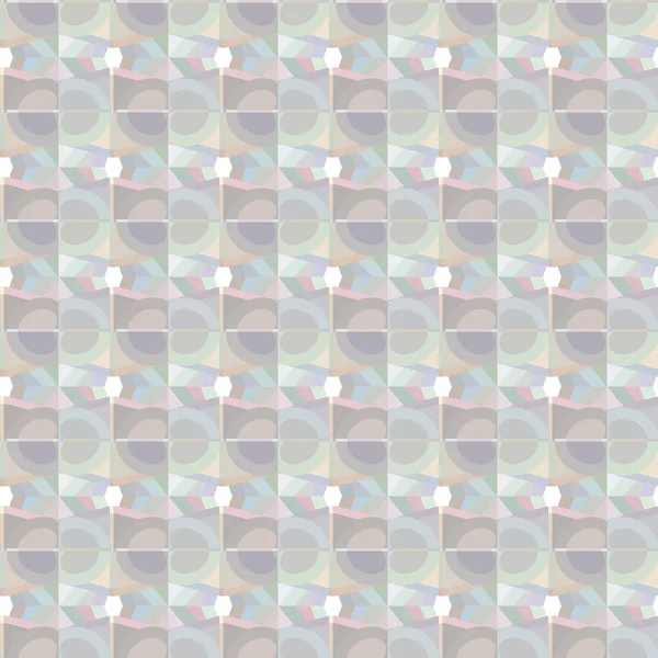 Motif vectoriel sans couture dans un style ornemental géométrique — Image vectorielle