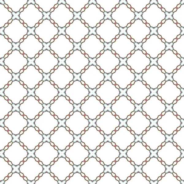 現代の幾何学的ベクトル設計シームレスなパターン図 — ストックベクタ