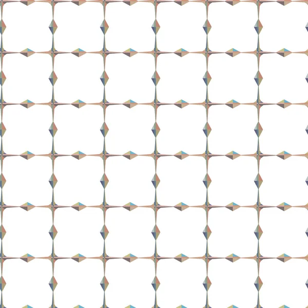 現代の幾何学的ベクトル設計シームレスなパターン図 — ストックベクタ