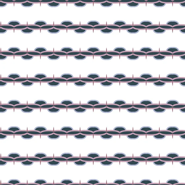 Modello vettoriale senza soluzione di continuità in stile ornamentale geometrico — Vettoriale Stock