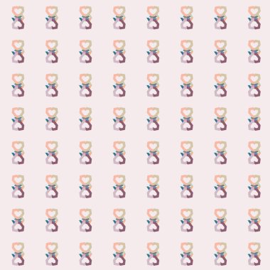 soyut kaleydoskop kumaş dikişsiz arkaplan, vektör illüstrasyonu 