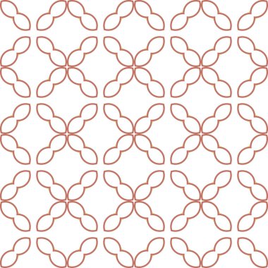 Modern geometrik vektör tasarımı, kusursuz desen çizimi