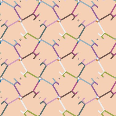 geometrik süsleme tarzında soyut arkaplan dokusu, pürüzsüz tasarım deseni
