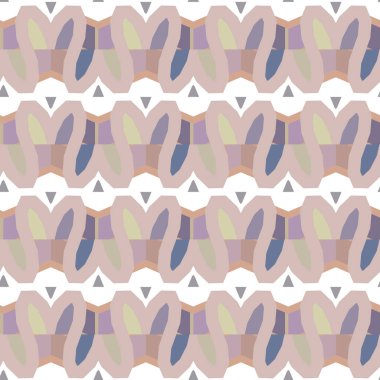 Kusursuz geometrik süslemeli vektör deseni