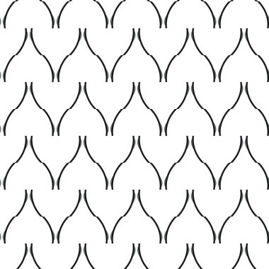 Geometrik şekilli kusursuz desen vektör çizimi