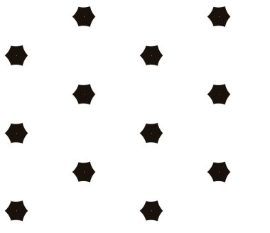 Modern geometrik vektör tasarımı, kusursuz desen çizimi