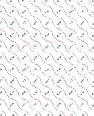 Modern geometrik vektör tasarımı, kusursuz desen çizimi