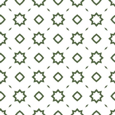 Geometrik şekilli kusursuz desen vektör çizimi