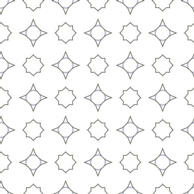 Modern geometrik vektör tasarımı, kusursuz desen çizimi