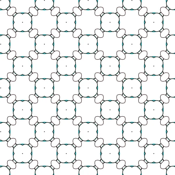 現代の幾何学的ベクトル設計シームレスなパターン図 — ストックベクタ