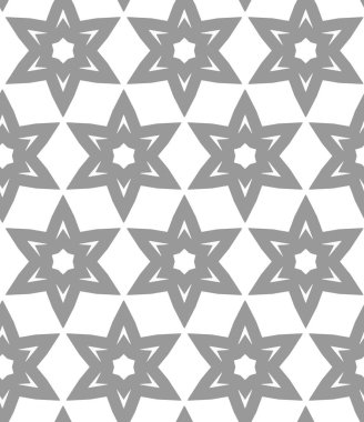 Geometrik vektörsüz desen tasarımı, modern biçim illüstrasyonu