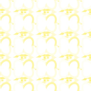 Geometrik vektörsüz desen tasarımı, modern biçim illüstrasyonu