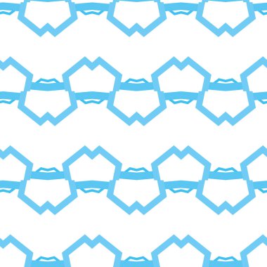 Kusursuz geometrik süslemeli vektör deseni