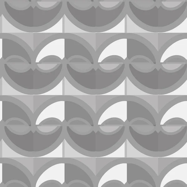 Moderne Stijl Illustratie Vector Geometrische Naadloze Patroon — Stockvector