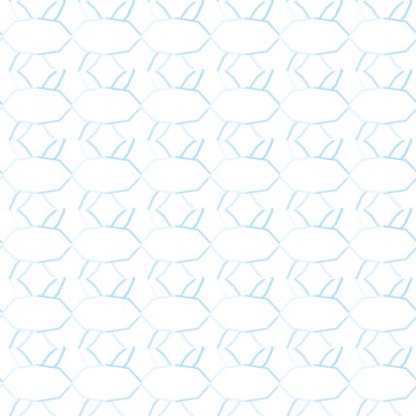 Modern geometrik vektör tasarımı, kusursuz desen çizimi
