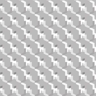 modern biçim illüstrasyonu, vektör geometrik dikişsiz desen