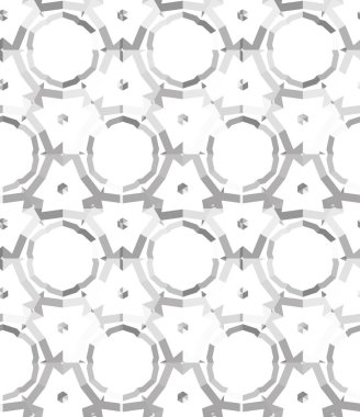 Modern geometrik vektör tasarımı, kusursuz desen çizimi