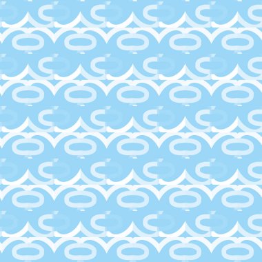 Modern geometrik vektör tasarımı, kusursuz desen çizimi