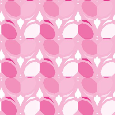 geometrik süsleme biçiminde kusursuz vektör deseni