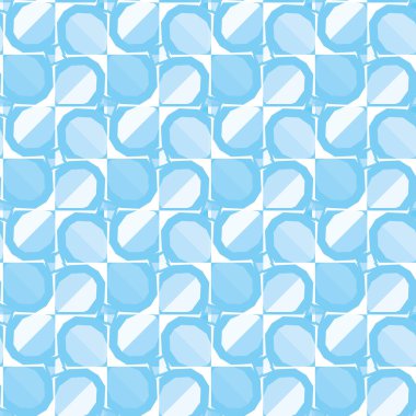 vektör geometrik dikişsiz desen, modern biçim illüstrasyonu