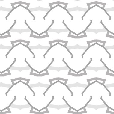 Modern geometrik vektör tasarımı, kusursuz desen çizimi