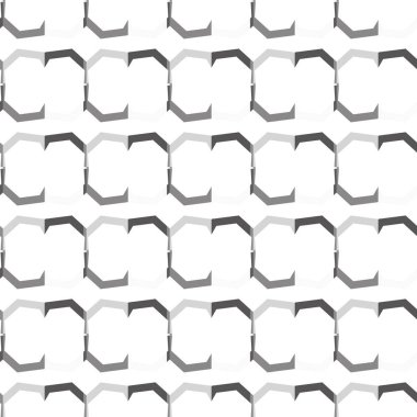 modern biçim illüstrasyonu, vektör geometrik dikişsiz desen