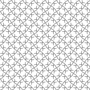 Kusursuz geometrik süslemeli vektör deseni