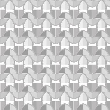 Kusursuz geometrik süslemeli vektör deseni
